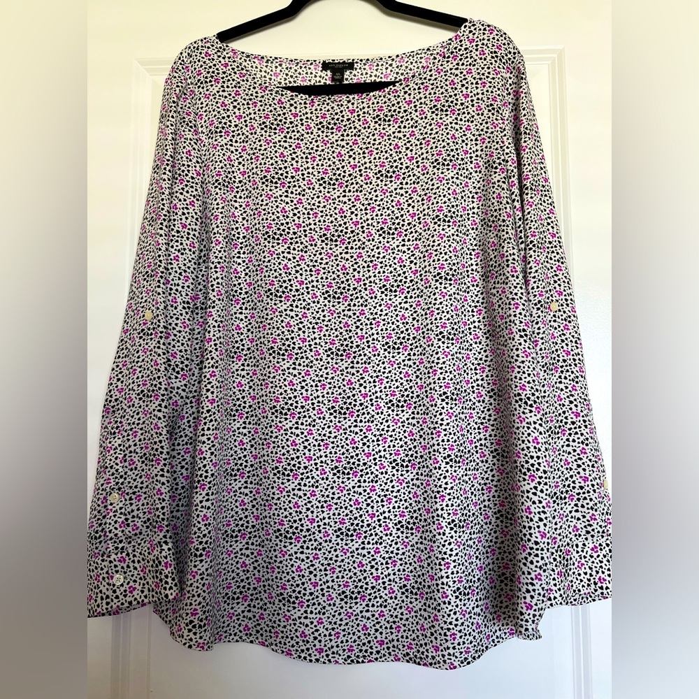Ann Taylor Boatneck Blouse